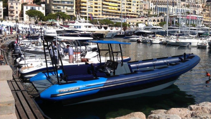 Blue Spirit exhibiting at Monaco Yacht Show